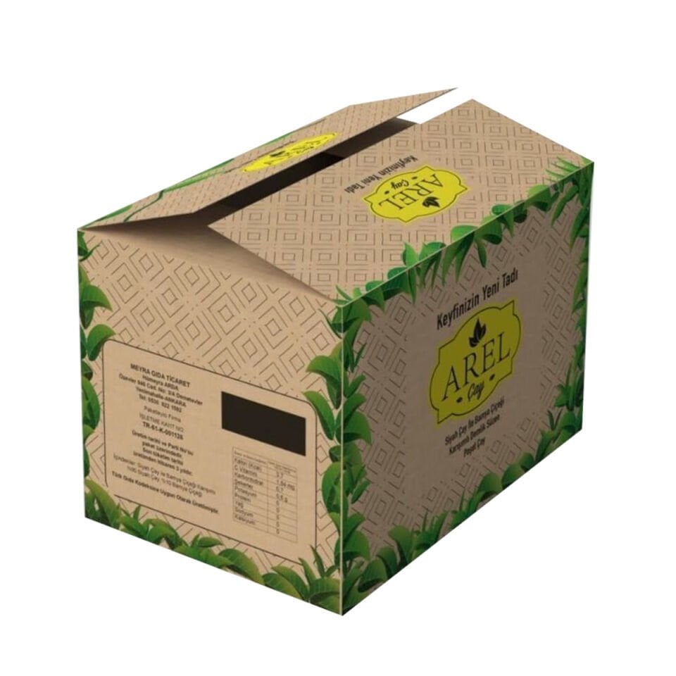 Arel Siyah Çay ile Bamya Çiçeği Karışımı Demlik Poşet Çay 30x167 Adet (5010 Gr)